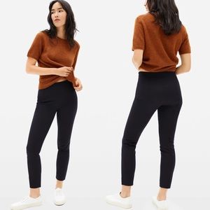 Everlane | The Side Zip Work Pant Back Seam Edition Black 6